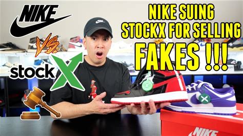 stockx nike fake|nike lawsuit against stock x.